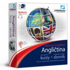 LANGMaster Angli�tina - ENGLISH ELEMENTS - kurz a studijn� slovn�k + d�rek