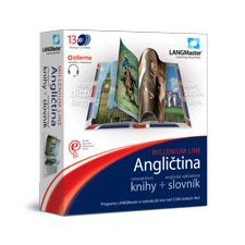 LANGMaster Angli�tina MILLENIUM LINE - interaktivn� knihy a anglick� v�kladov� slovn�k + d�rek