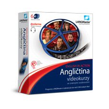 LANGMaster Angli�tina ENGLISH IN ACTION - videokurzy se zn�m�mi osobnostmi + d�rek
