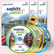 LANGMaster Anglicky snadno a rychle SPECI�L 1+2+3 (6x CD) + d�rek