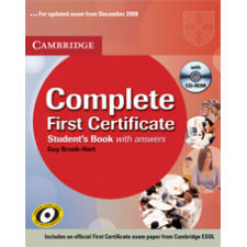 Complete First Certificate Student`s Book Pack (1 CD-ROM, 3 Audio CDs, 1 Paperback) + d�rek