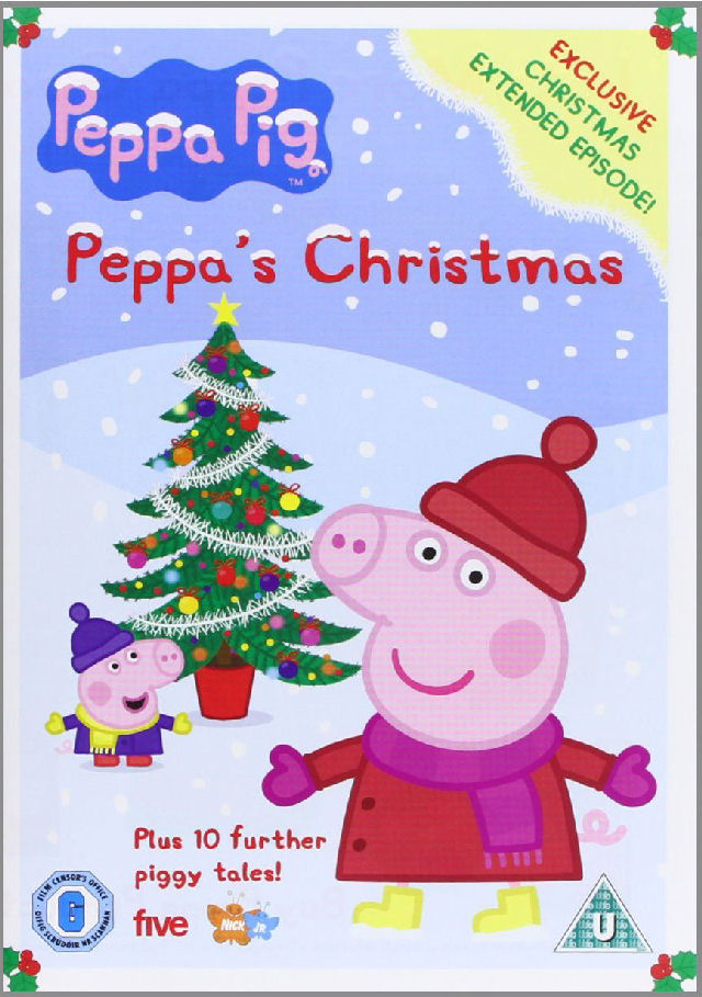 Anglitina pro dti - Peppa Pig - Peppa's Christmas (3x DVD film)