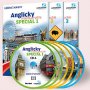 KOMPLET Anglicky snadno a rychle SPECIÁL 1+2+3 (6x CD) + dárek